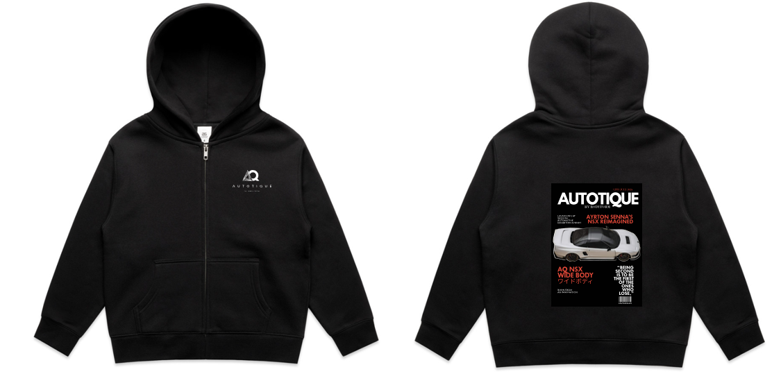 Kids AQ Magazine Cover Hoodie